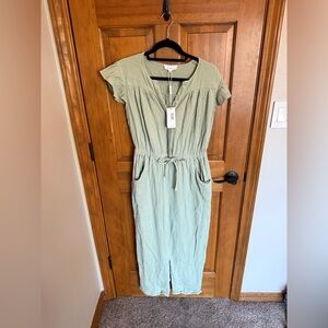 Mable sage  Light Green Casual Dress sz L